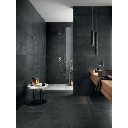 LEA CERAMICHE SLIMTECH WATERFALL DARK FLOW 100X100
