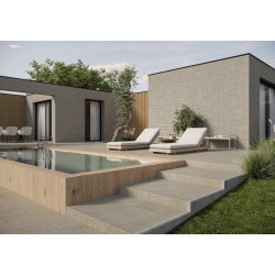 PARADYZ KLINKIER EREMITE TAUPE STRUKTURA MAT 30X60