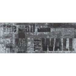 CERAMIKA KONSKIE THE WALL GRAPHITE 20x50 ДЕКОР