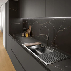 ATLAS CONCORDE BLACK ATLANTIS BOOKMATCH POLISHED ST A9CL 162X324X1,2