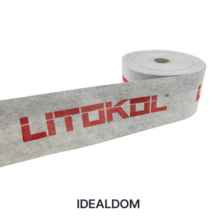 Плитка Гідроізоляційна стрічка В Рулоне Litokol Litoband Sk Tape 10 метрів (Lbndsk10)