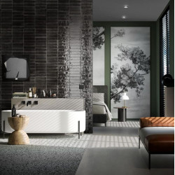 MARAZZI LUME M6RP BLACK 6X24X1