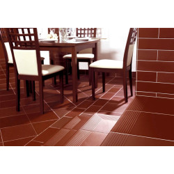 PARADYZ KLINKIER NATURAL ROSA DURO STOPNICA PROSTA Z KAPINOSEM STRUKTURALNA 30x33