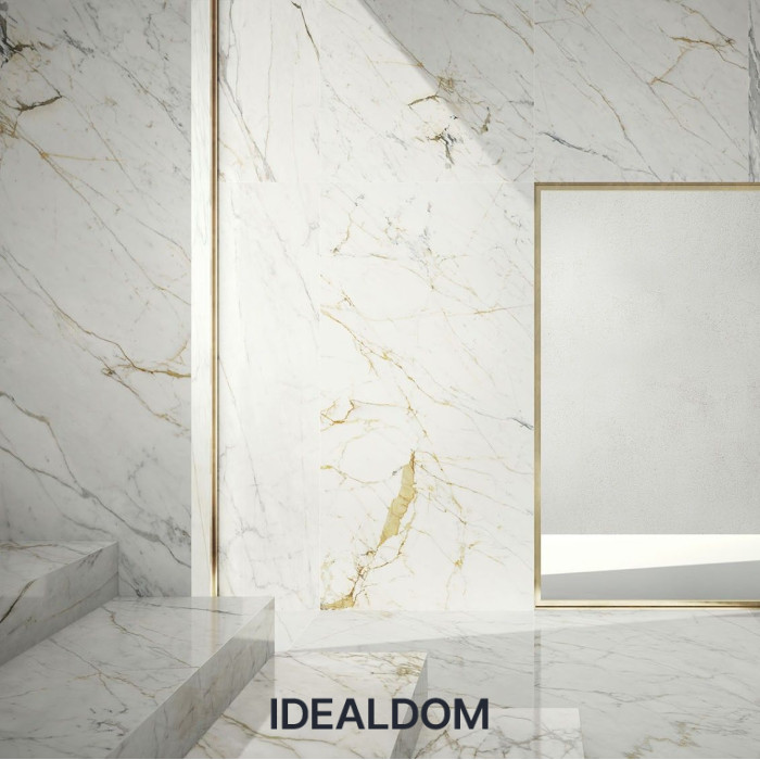 Плитка MARAZZI ALLMARBLE GOLDEN WHITE LUX M4GM 60X120X1