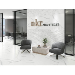 NEWKER MARBLE+ STATUARIO WHITE 188201 29,5X90