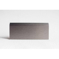 Плинтус Lucciano Из Мдф Lucciano 96X16X2400 Форма M2 Серебряный Сатин,Плинтус,Італія