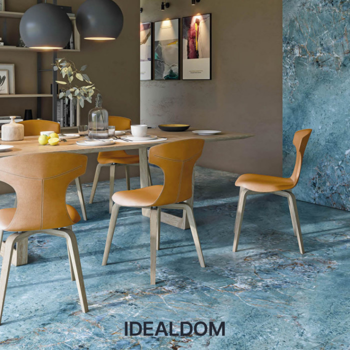 Плитка KUTAHYA FREYA BLUE RECTIFIED POLISHED NANO 60X120