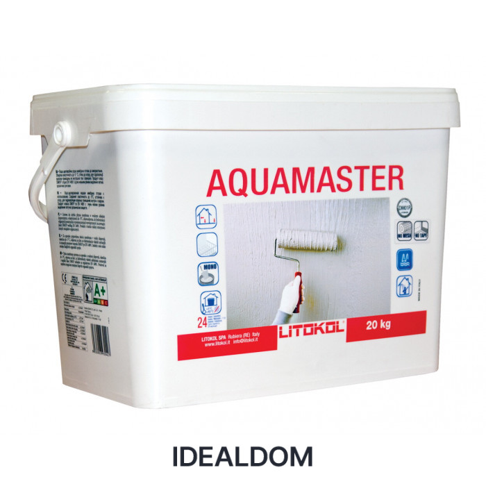 Плитка Гидроизоляция Обмазочная Litokol Aquamaster 20 Кг (Aqmevo0020)