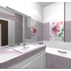 MARCONI CERAMICA ELIXIR BIANCO DROP LISTVA 7X60