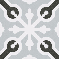 VIVES CERAMICA 1900 LLAGOSTERA GRIS 20X20X0,8