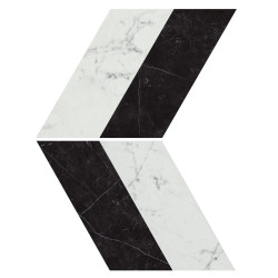 ATLAS CONCORDE MARVEL STONE CHEVRON COLD LAPPATO 22,5X22,9
