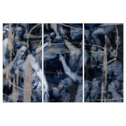 FIANDRE DESIGN YOUR SLABS CLASSIC ART COMPOSIZIONE ART 3 ШТ NAT Y4WS00D453006 150X300X0,6