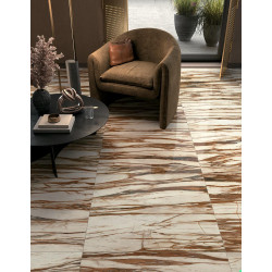 MIRAGE WA 01 CALACATTA COPPER LUC SQ 120X278X0,6