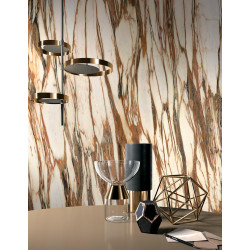 MIRAGE WA 01 CALACATTA COPPER LUC SQ 120X278X0,6
