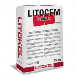 Стяжка На Цементной Основе Litokol Litocem Pronto Быстросохнущая 25 Кг Сірий (Ltcpnt0025),Сірий