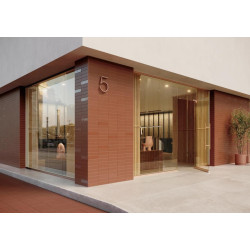 PARADYZ SUNDOWN СТУПЕНЬ С КАПИНОСОМ УГЛОВАЯ COTTO 33X33X1,1