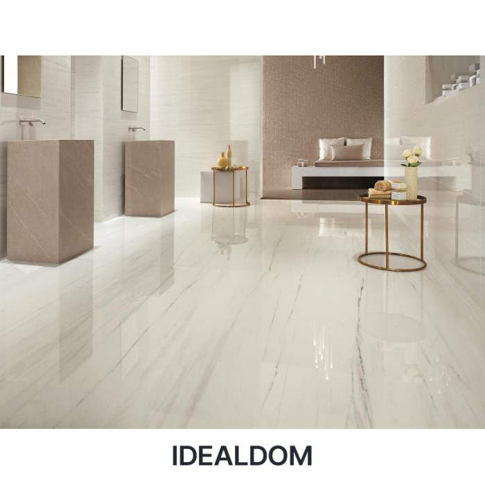 Плитка ATLAS CONCORDE MARVEL STONE BIANCO DOLOMITE CHEVRON LAPPATO 22,5X22,9