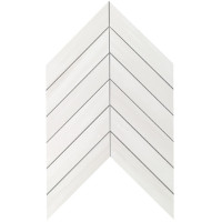ATLAS CONCORDE MARVEL STONE BIANCO DOLOMITE CHEVRON WALL 30,5X25