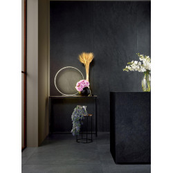 LEA CERAMICHE SLIMTECH WATERFALL DARK FLOW 100X100
