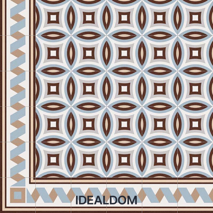 Плитка VIVES CERAMICA 1900 DORDA CELESTE 20X20X0,8