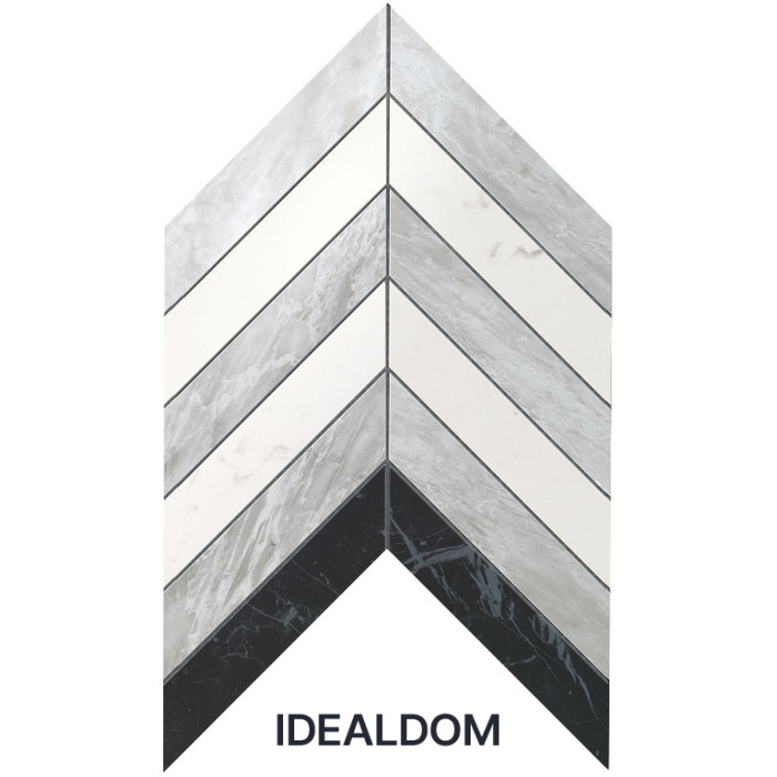 Плитка ATLAS CONCORDE MARVEL STONE CHEVRON MIX WALL 30,5X25