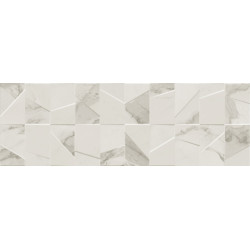 AZTECA CERAMICA CALACATTA SILVER R90 BOB GLOSSY 30Х90
