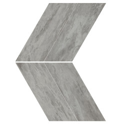 ATLAS CONCORDE MARVEL STONE BARDIGLIO GREY LAPPATO CHEVRON 22,5X22,9