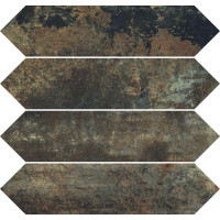 LA FENICE OXYDUM DECORO RUST (TOZZ. LOSANGA 7.5x30) 7.5x30