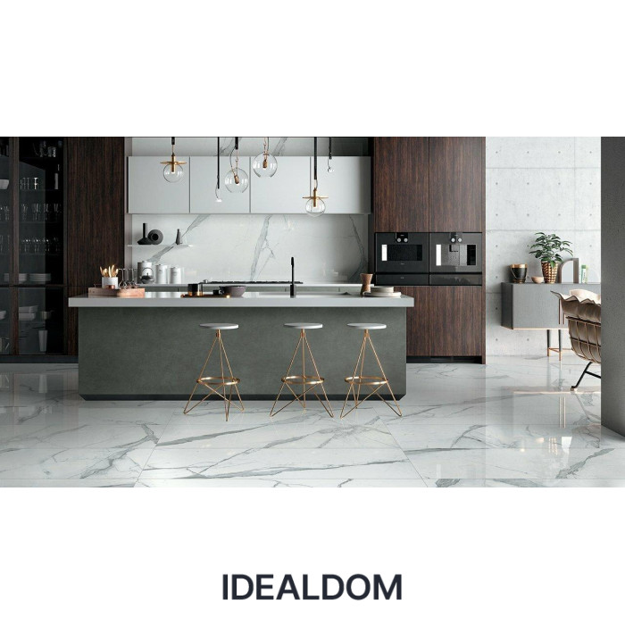 Плитка MIRAGE CP 01 STATUARIO EXTRA LUC SQ 80X160X0,9