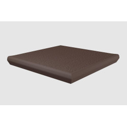 PARADYZ SUNDOWN СТУПЕНЬ С КАПИНОСОМ УГЛОВАЯ MARRONE 33X33X1,1
