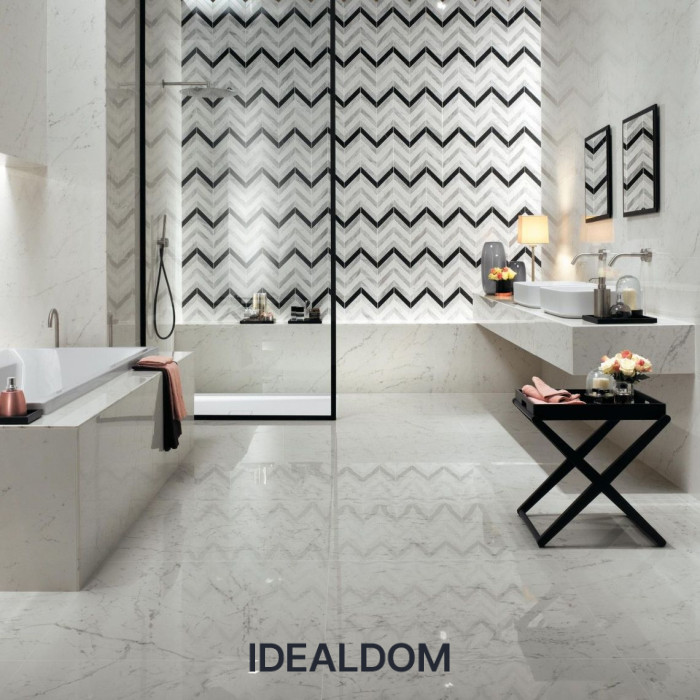 Плитка ATLAS CONCORDE MARVEL STONE CARRARA PURE LAPPATO AZRL 60X60X0,9