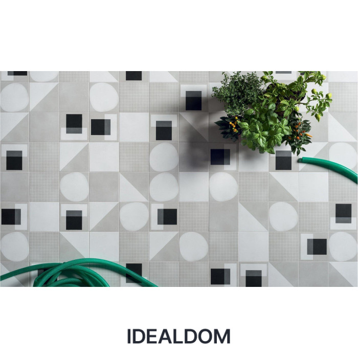 Плитка 41ZERO42 FUTURA GRID WHITE 4100524 15X15