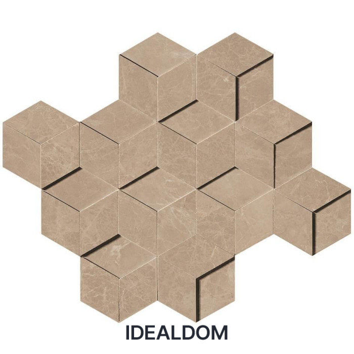 Плитка ATLAS CONCORDE MARVEL ELEGANT SABLE 3D AEPE 26,4X30,5