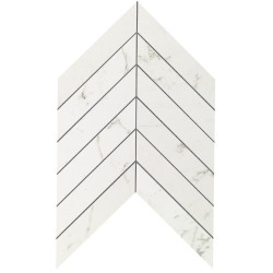 ATLAS CONCORDE MARVEL STONE CARRARA PURE CHEVRON WALL 30,5X25