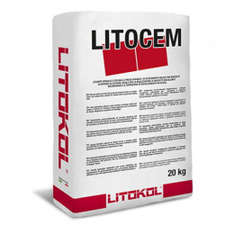 Стяжка На Цементной Основе Litokol Litocem Быстросохнущая 20 Кг Сірий (Ltc0020),Сірий