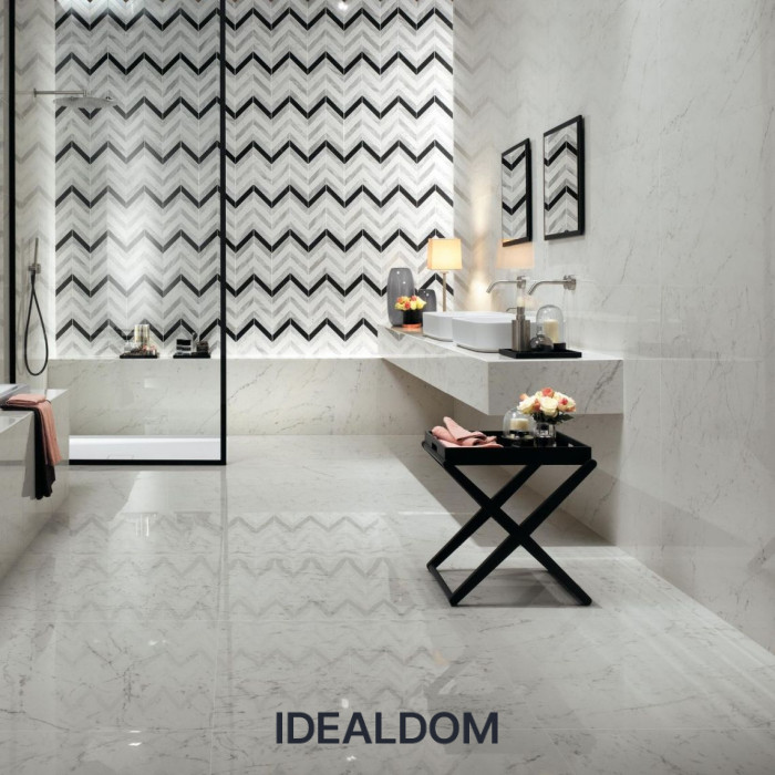 Плитка ATLAS CONCORDE MARVEL STONE CARRARA PURE LAPPATO AZTW 120X240X0,9