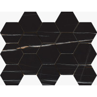 PAMESA CR.LUX JEBEL NOIR HEXAGONOS 22,5x32,5