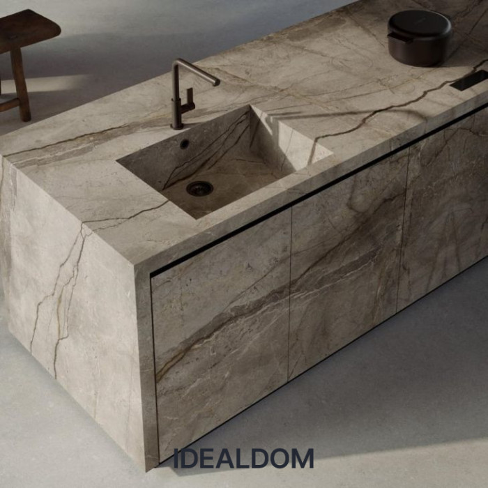 Плитка MARAZZI GRANDE STONE LOOK SILVER ROOT SATIN PURO MFEE 162x324x1,2