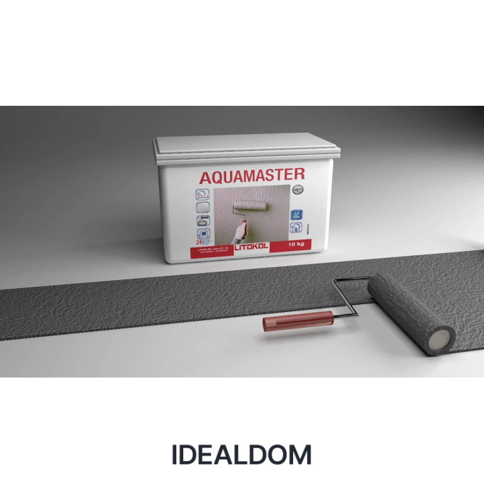 Плитка Гидроизоляция Обмазочная Litokol Aquamaster 5 Кг (Aqmevo0005)