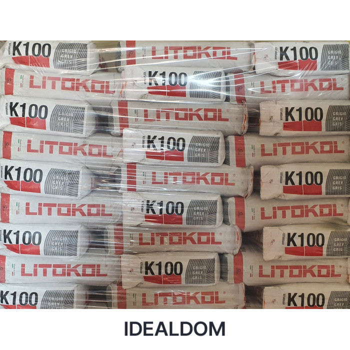Плитка Клей для плитки Litokol Hyperflex K100 20 Кг C2Tes2 Белый (K100B0020),Білий