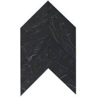 ATLAS CONCORDE MARVEL STONE NERO MARQUINA CHEVRON WALL 30,5X25