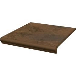 PARADYZ KLINKIER SEMIR BEIGE STOPNICA PROSTA Z KAPINOSEM 30x33