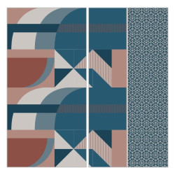 FIANDRE DESIGN YOUR SLABS DECO COMPOSIZIONE TEXTURES 2 ШТ NAT Y4WF00D330006 150X300X0,6