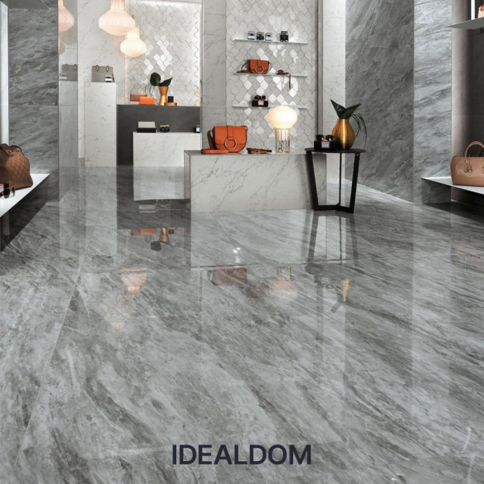 Плитка ATLAS CONCORDE MARVEL STONE BARDIGLIO GREY MATT AZQU 60X60X0,9