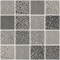 LEA CERAMICHE CONCRETO AND ZOOM DECORO ZOOM ZOOM MIX 20 NAT 20X20