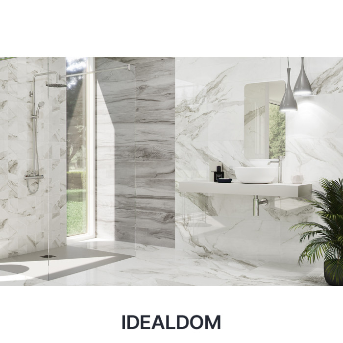 Плитка AZTECA CERAMICA CALACATTA SILVER LUX 90Х90