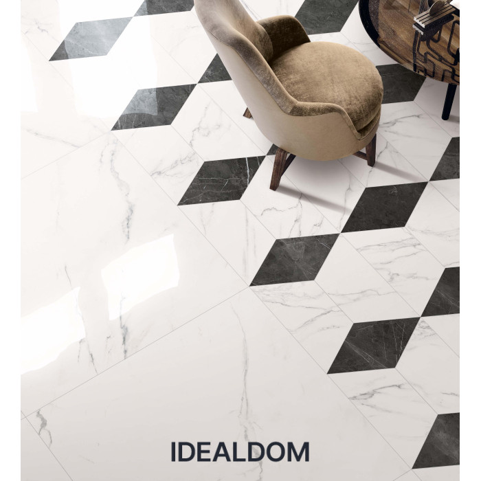Плитка ABK SENSI WIDE STATUARIO ULTRA LUX+ 120X240
