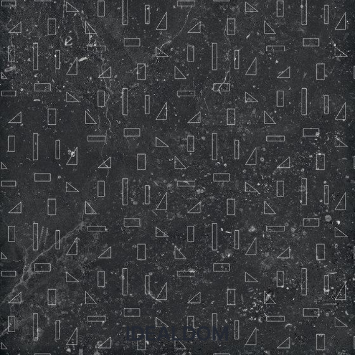 Плитка 41ZERO42 PIETRE41 OUTLINE BLACK B 4100438 20X20