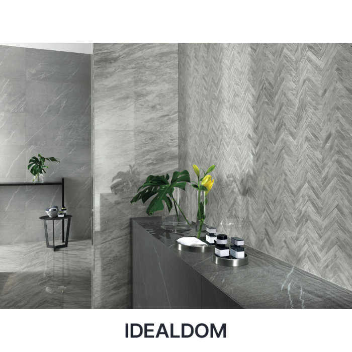 Плитка ATLAS CONCORDE MARVEL STONE BARDIGLIO GREY LAPPATO 75X150