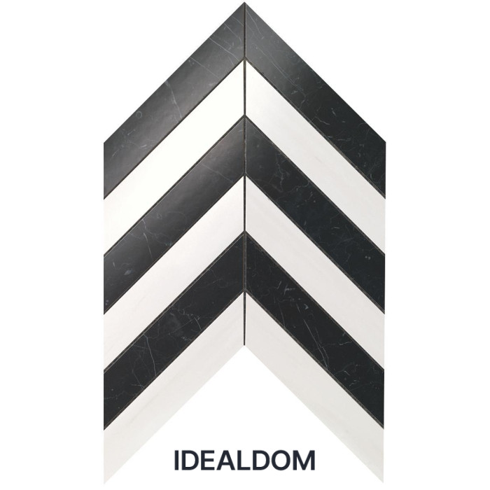 Плитка ATLAS CONCORDE MARVEL STONE CHEVRON WARM WALL 9SCW 30,5X25